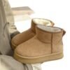 Thick-Soled Height-Increasing Snow Boots for Women, Waterproof and Non-Slip Short Boots, 2025 New Winter Style, Fleece-Lined, Thickened, Warm, Bread-Style Cotton Shoes