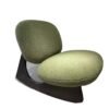 Designer Leisure Chair Wabi-Sabi Retro Fabric L-Shaped Floor-Standing Cashmere Single Sofa Model Room B&B Hotel Designer Leisure Chair Wabi-Sabi Retro Fabric L-Shaped Floor-Standing Cashmere Single Sofa Model Room B&B Hotel