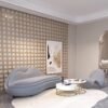 Vip Area for Creative and Personalized Sofa Discussions, Beauty Salon, Clothing Store, Ins Cream Style, Internet Celebrity, Various Sizes, Wave Pattern Vip Area for Creative and Personalized Sofa Discussions, Beauty Salon, Clothing Store, Ins Cream Style, Internet Celebrity, Various Sizes, Wave Pattern