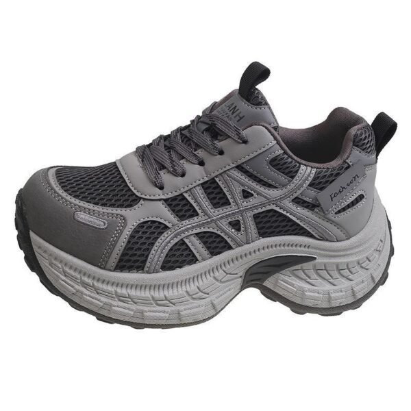 Lightweight Dad Sneakers for Petite Women, 2026 New Spring Hot-Selling Women's Shoes, Thick-Soled Height-Increasing Outdoor Sports Casual Shoes