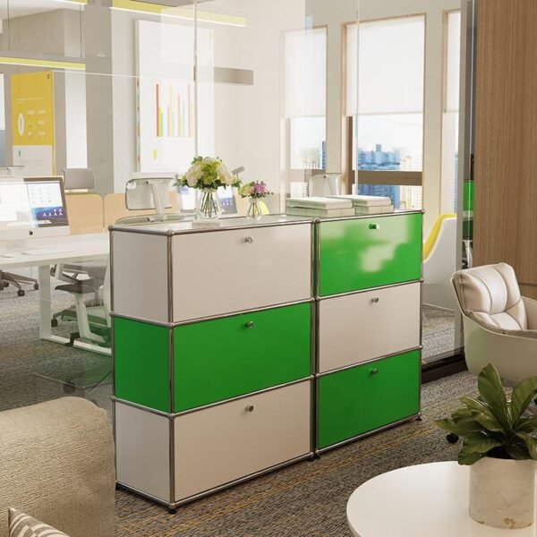 Middle Ancient USM Module Combination Sideboard TV Cabinet Bedside Table Internet Popular Same Style INS Cabinet Storage Cabinet Storage Cabinet