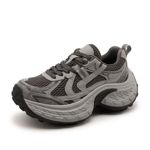 Thick-Soled Dad Shoes for Women, 2026 Spring New Style, Height-Increasing, Foot-Slimming, Versatile Casual Sneakers, Retro Hot-Selling Women's Shoes