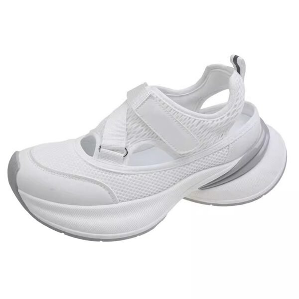 Thick-Soled Sports Sandals for Women 2026 New Summer Style with Velcro Cutouts Breathable Mesh Casual Shoes Dad Shoes Thick-Soled Sports Sandals for Women 2026 New Summer Style with Velcro Cutouts Breathable Mesh Casual Shoes Dad Shoes