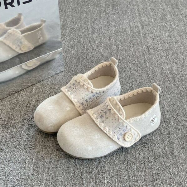 Retro Birkenstock Shoes for Women 2026 Spring New Popular Versatile Casual Sports Sneakers Slip-On Lazy Shoes