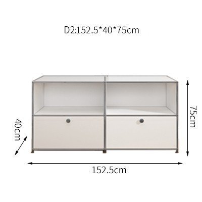 Middle Ancient USM Module Combination Sideboard TV Cabinet Bedside Table Internet Popular Same Style INS Cabinet Storage Cabinet Storage Cabinet