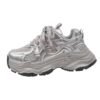 Thick-Soled Dad Shoes for Women 2025 Autumn and Winter New Style Fleece-Lined, Thickeneded, Warm and Versatile Women's Shoes, Sports and Leisure Cotton Shoes Thick-Soled Dad Shoes for Women 2025 Autumn and Winter New Style Fleece-Lined, Thickeneded, Warm and Versatile Women's Shoes, Sports and Leisure Cotton Shoes