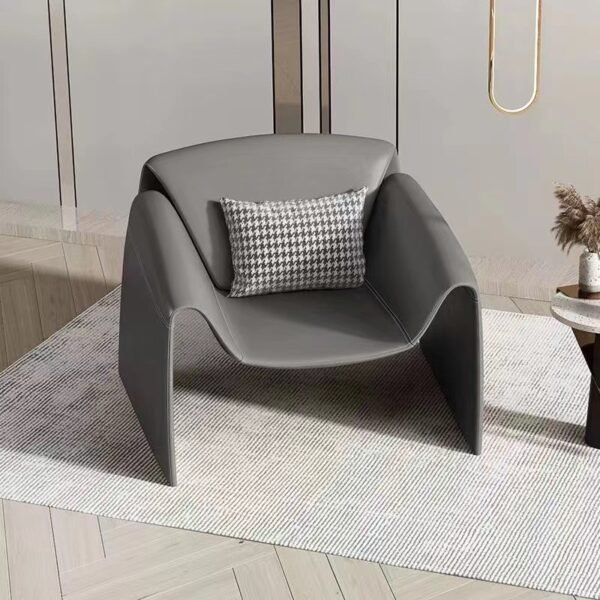Single Sofa Light Luxury Living Room Modern Crab Chair Creative Chair Hotel Bedroom Balcony Home Single Chair Leisure Chair