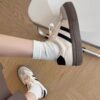 Thick-Soled Forrest Gump Training Shoes for Women 2025 New Spring Breathable Retro Niche Height-Increasing Shoes Versatile Casual Sneakers