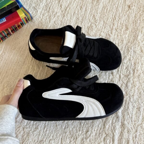 Women's De Xun Shoes 2025 New Autumn/Winter Popular Super Hot Fleece-Lined Casual Sports Double Cotton Shoes for Women