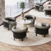 Hotel Lobby Reception Sofa Sales Office Lobby Card Seat Beauty Salon Business Office Negotiation Meeting Sofa Combination