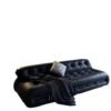Middle Ancient Style Large Sofa Soriana Hippo Steel Teeth Living Room Small Apartment Design French Style Single Sofa Chair Combination