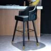 Nordic Light Luxury Bar Chair, Modern Minimalist Bar Chair, Stylish Bar Chair, Home-Use High-Back Stool, High-Legged Stool