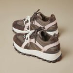 Thick-Soled Height-Increasing Lightweight Women's Casual Shoes 2025 Trendy Versatile Comfortable Dad Shoes Autumn New Sports Casual Shoes