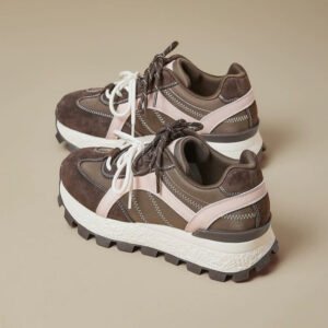 Thick-Soled Height-Increasing Lightweight Women’s Casual Shoes 2025 Trendy Versatile Comfortable Dad Shoes Autumn New Sports Casual Shoes