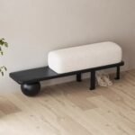 Nordic Style Shoe Changing Stool Sitting Stool Creative Home Sofa Stool Bed End Stool Fitting Room Long Stool Entry Door Shoe Wearable Stool