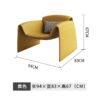 Single Sofa Light Luxury Living Room Modern Crab Chair Creative Chair Hotel Bedroom Balcony Home Single Chair Leisure Chair