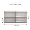 Middle Ancient USM Module Combination Sideboard TV Cabinet Bedside Table Internet Popular Same Style INS Cabinet Storage Cabinet Storage Cabinet