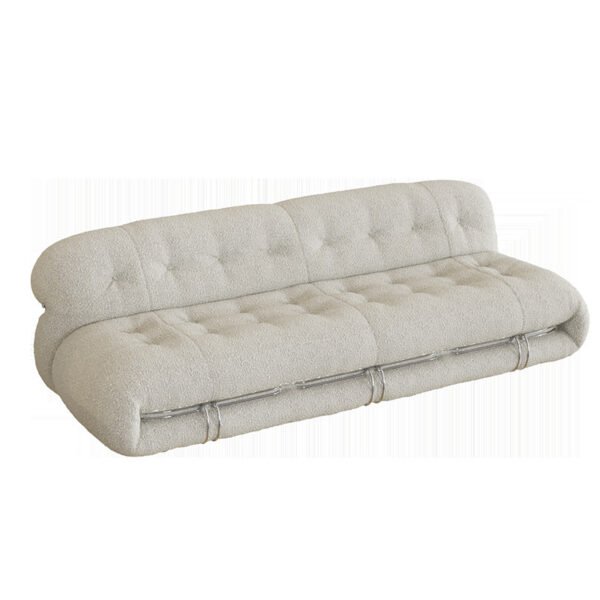 Nordic Creative Designer Hippo Sofa Vintage Steel Teeth Leisure Lazy Recliner New Simple Single Sofa Chair