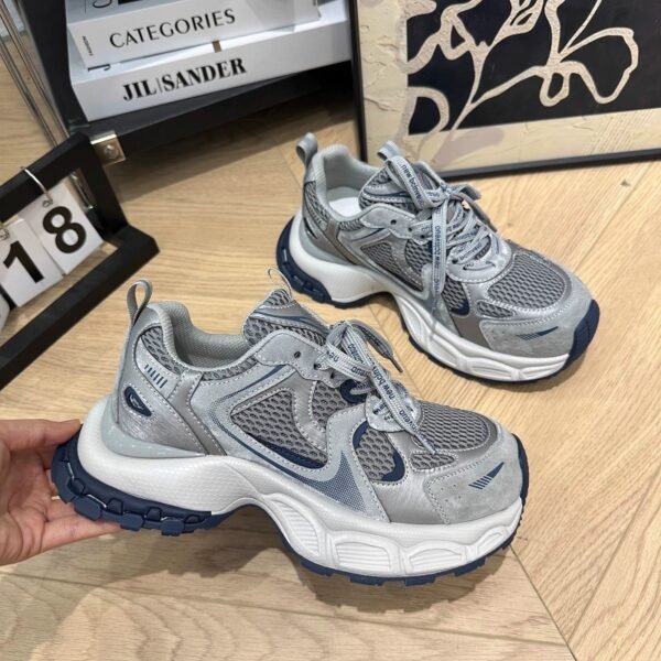 Thick-Soled Dad Shoes for Women, 2026 New Spring Hot-Selling Versatile Height-Increasing Casual Sneakers for Women