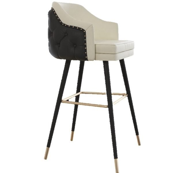 Nordic Light Luxury Bar Chair, Modern Minimalist Bar Chair, Stylish Bar Chair, Home-Use High-Back Stool, High-Legged Stool