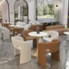 Beauty Salon reception desk and chair hotel lobby negotiation business reception reception reception business lounge sofa chair