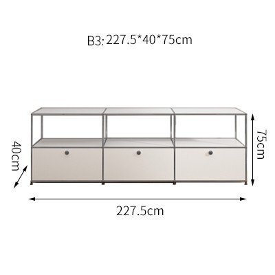 Middle Ancient USM Module Combination Sideboard TV Cabinet Bedside Table Internet Popular Same Style INS Cabinet Storage Cabinet Storage Cabinet