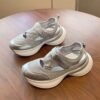 Thick-Soled Sports Sandals for Women 2026 New Summer Style with Velcro Cutouts Breathable Mesh Casual Shoes Dad Shoes Thick-Soled Sports Sandals for Women 2026 New Summer Style with Velcro Cutouts Breathable Mesh Casual Shoes Dad Shoes
