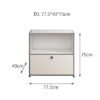 Middle Ancient USM Module Combination Sideboard TV Cabinet Bedside Table Internet Popular Same Style INS Cabinet Storage Cabinet Storage Cabinet