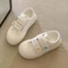 Strawberry Pink Canvas Shoes for Women 2025 New Breathable Thick-Soled Casual Sports Sneakers for Students Versatile Ugly Cute Big-Toe Shoes