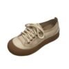 Thick-Soled Moral Training Shoes for Women Ins Trend 2025 Autum New Soft-Soled Sports and Leisure Forrest Gump Shoes Retro Versatile Sneakers