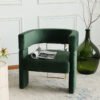 Modern Minimalist Fabric Discussion Leisure Sofa Chair Designer Single Chair Internet Celebrity Chair Nordic Metal Leisure Chair