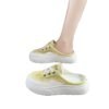 Baotou Half Slippers for Women's Summer Outer Wear 2025 New Super Popular Heelless Moral Training Shoes Lazy One-Legged Casual Women's Shoes Baotou Half Slippers for Women's Summer Outer Wear 2025 New Super Popular Heelless Moral Training Shoes Lazy One-Legged Casual Women's Shoes
