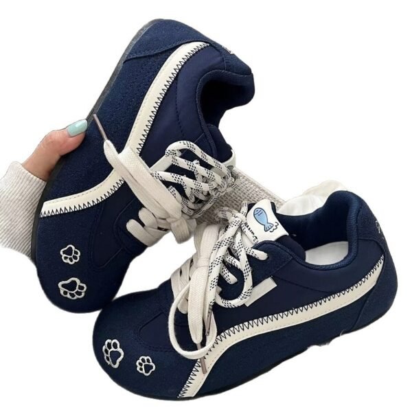 Unique Non-Crowded Style German Training Shoes for Women, 2026 New Popular Model, Versatile White Sneakers for Spring and Autumn, Casual Sports Board Shoes Unique Non-Crowded Style German Training Shoes for Women, 2026 New Popular Model, Versatile White Sneakers for Spring and Autumn, Casual Sports Board Shoes
