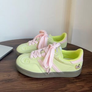 Agande Training Shoes Women’s Shoes 2025 New Popular Summer Super Popular Versatile Thick-Soled White Sports and Leisure Sneakers