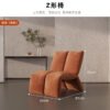 Internet celebrity single sofa special-shaped designer negotiation table and chair combination one table and two chairs creative leisure beauty salon Hotel