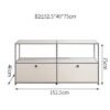 Middle Ancient USM Module Combination Sideboard TV Cabinet Bedside Table Internet Popular Same Style INS Cabinet Storage Cabinet Storage Cabinet