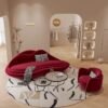 Vip Area for Creative and Personalized Sofa Discussions, Beauty Salon, Clothing Store, Ins Cream Style, Internet Celebrity, Various Sizes, Wave Pattern Vip Area for Creative and Personalized Sofa Discussions, Beauty Salon, Clothing Store, Ins Cream Style, Internet Celebrity, Various Sizes, Wave Pattern