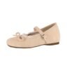 Evening Shoes with Gentle Bowknot Mary Jane Style for Women, 2026 Spring New Soft-Soled French Ballet Shoes