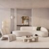 Internet celebrity single sofa special-shaped designer negotiation table and chair combination one table and two chairs creative leisure beauty salon Hotel