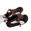 Women's De Xun Shoes 2025 New Autumn/Winter Popular Super Hot Fleece-Lined Casual Sports Double Cotton Shoes for Women