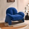 Italian Minimalist Light Luxury Leisure Single Chair Bedroom Living Room Balcony Model Room Homestay Small Apartment Lazy Sofa Chair