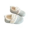 Slip-On Fleece-Lined Birkenstock Shoes for Women, 2025 New Autumn and Winter Warm Furry Shoes, Thickened White Sneakers, Double-Layer Cotton Shoes