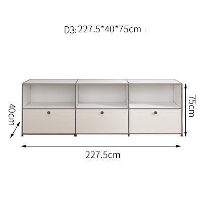 Middle Ancient USM Module Combination Sideboard TV Cabinet Bedside Table Internet Popular Same Style INS Cabinet Storage Cabinet Storage Cabinet