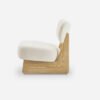 Quiet Style Solid Wood Single Sofa Chair Japanese Style Small Apartment Living Room Balcony Modern Simple Casual Style Sofa Chair