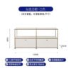 Stainless steel drawer cabinet, vintage living room combination TV cabinet, storage sideboard module, Uins minimalist modern design SM