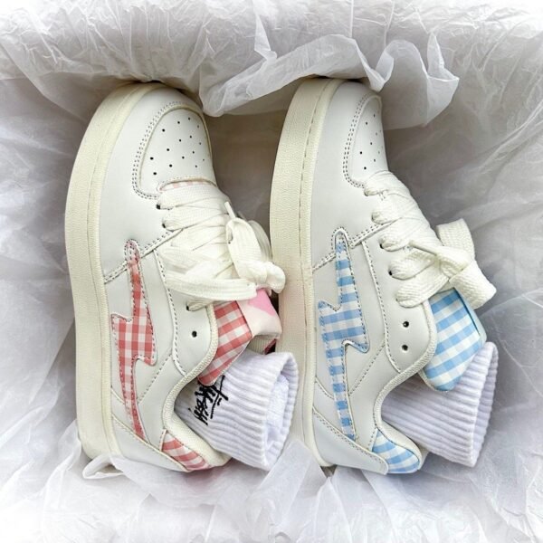 Korean-Style Women's Sneakers 2025 New Spring and Autumn Height-Increasing Thick-Soled White Shoes Versatile Chic Shoes Student Bread Shoes