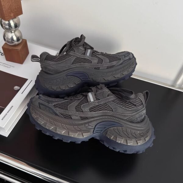 Thick-Soled Dad Shoes for Women, 2026 Spring New Style, Height-Increasing, Foot-Slimming, Versatile Casual Sneakers, Retro Hot-Selling Women's Shoes