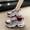 Thick-Soled Dad Shoes for Women, 2026 Summer New Popular Thin Mesh Breathable Sneakers, Fashionable Casual Sports Shoes