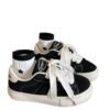 Canvas Shoes for Women 2025 Spring and Autum New Retro Shoes Ins Trbottomy Versatile Niche Student Thick-Soled Casual Sneakers