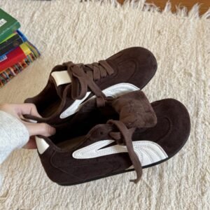 Women’s De Xun Shoes 2025 New Autumn/Winter Popular Super Hot Fleece-Lined Casual Sports Double Cotton Shoes for Women